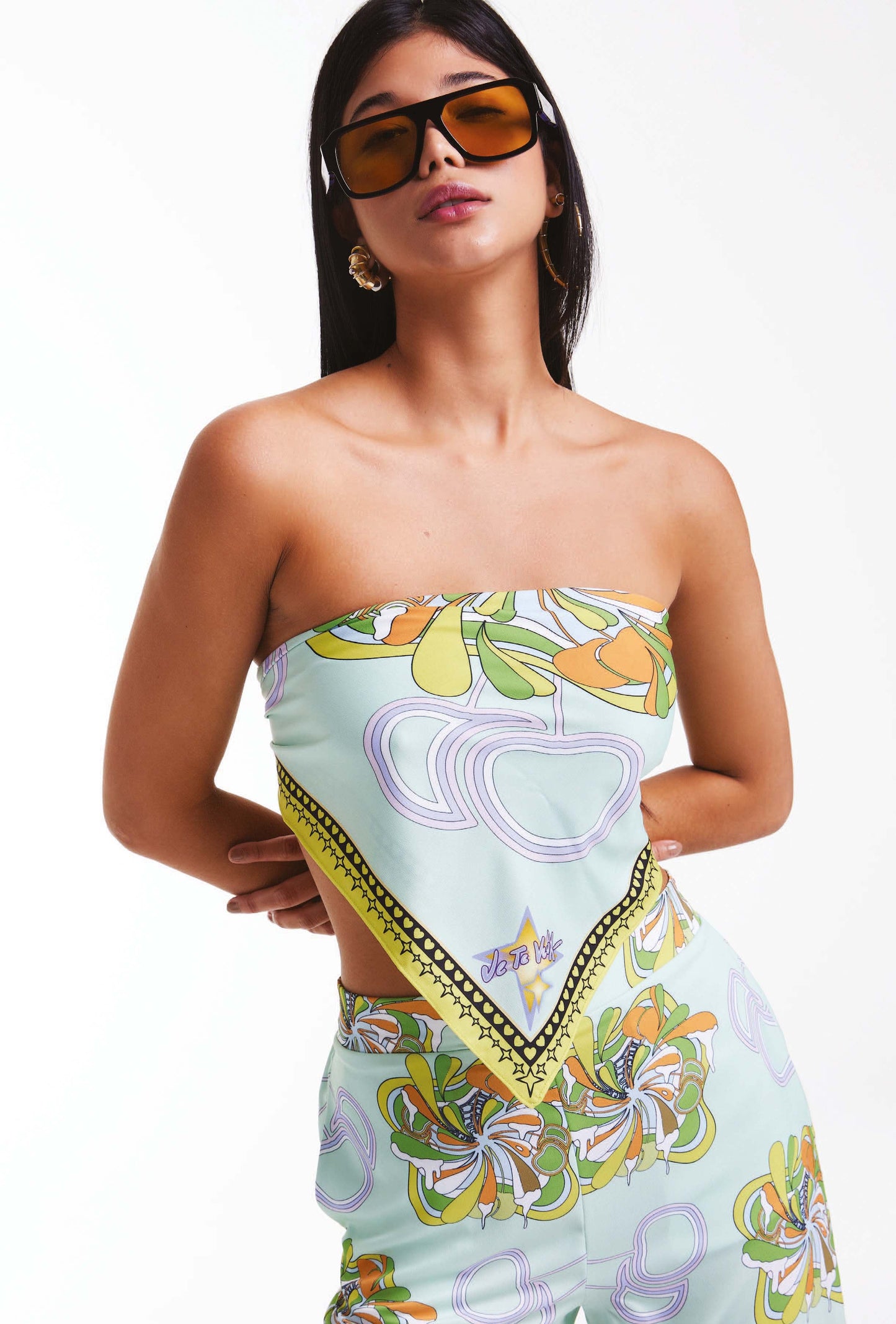 PAPRIKA GREEN SCARF