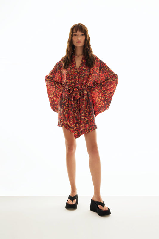 ABSTRACT KIMONO