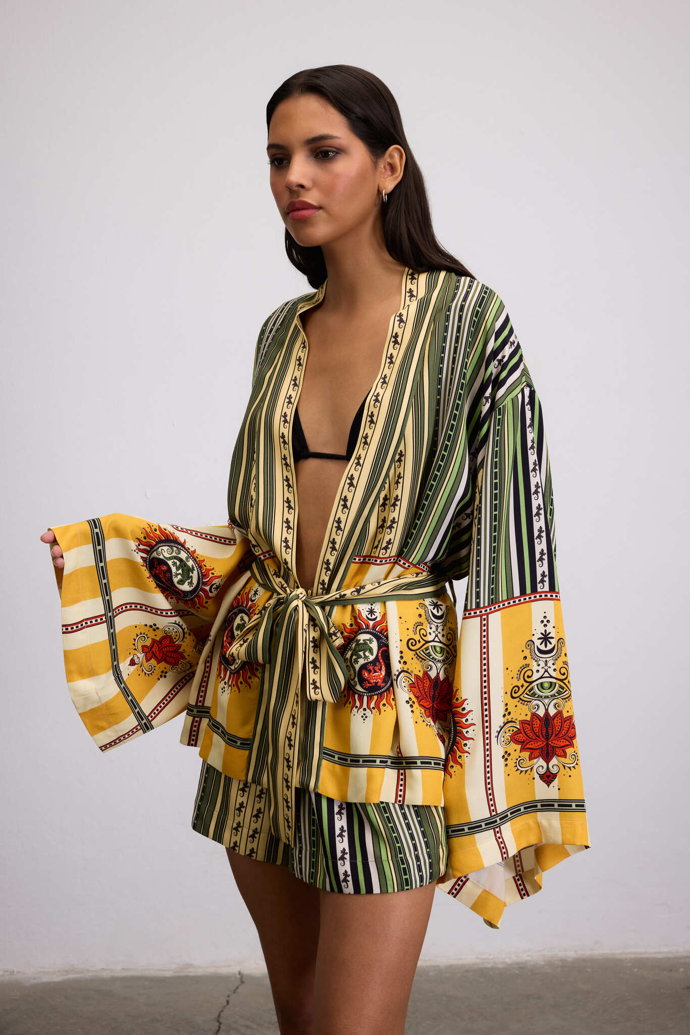 SUN PRINTED DESERT ECHO CAFTAN