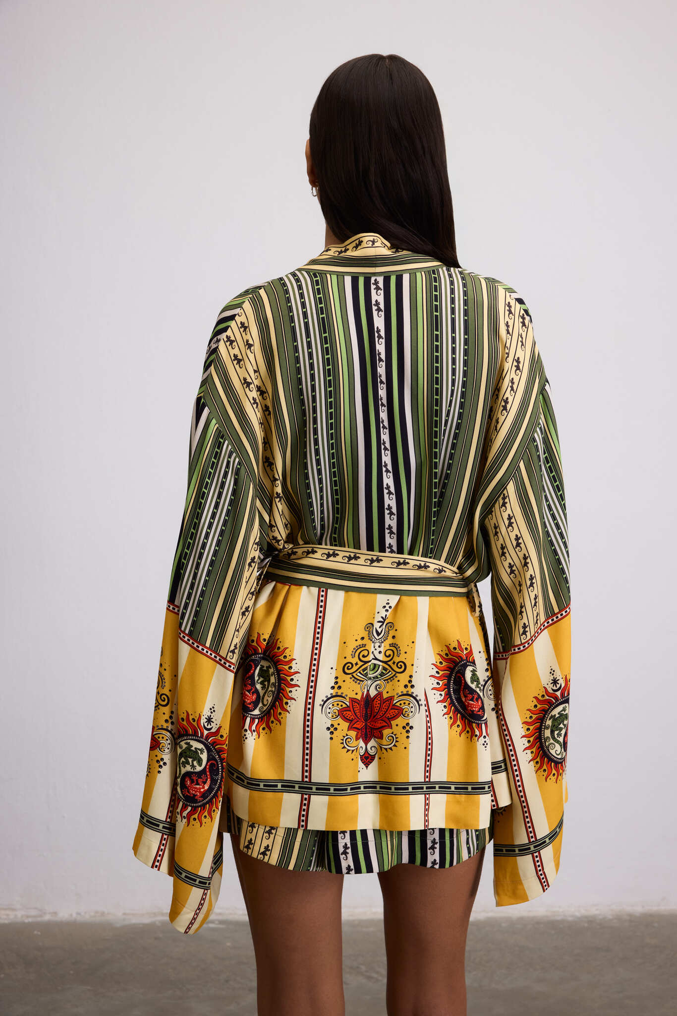 SUN PRINTED DESERT ECHO CAFTAN