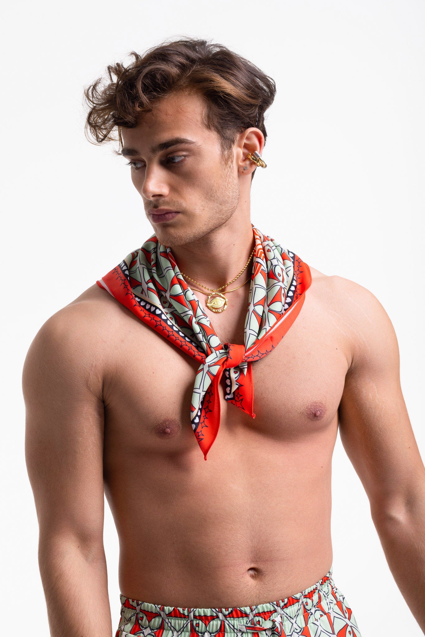 RED PAPRIKA SCARF