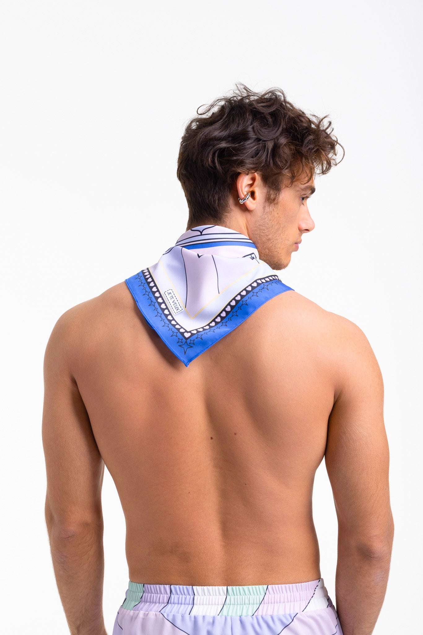 YANTRA LILAC SCARF