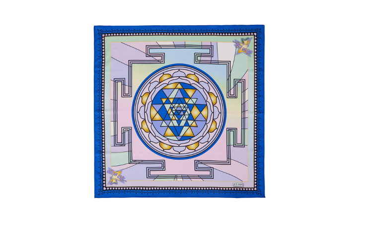 YANTRA LILAC SCARF