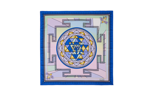 YANTRA LILAC SCARF