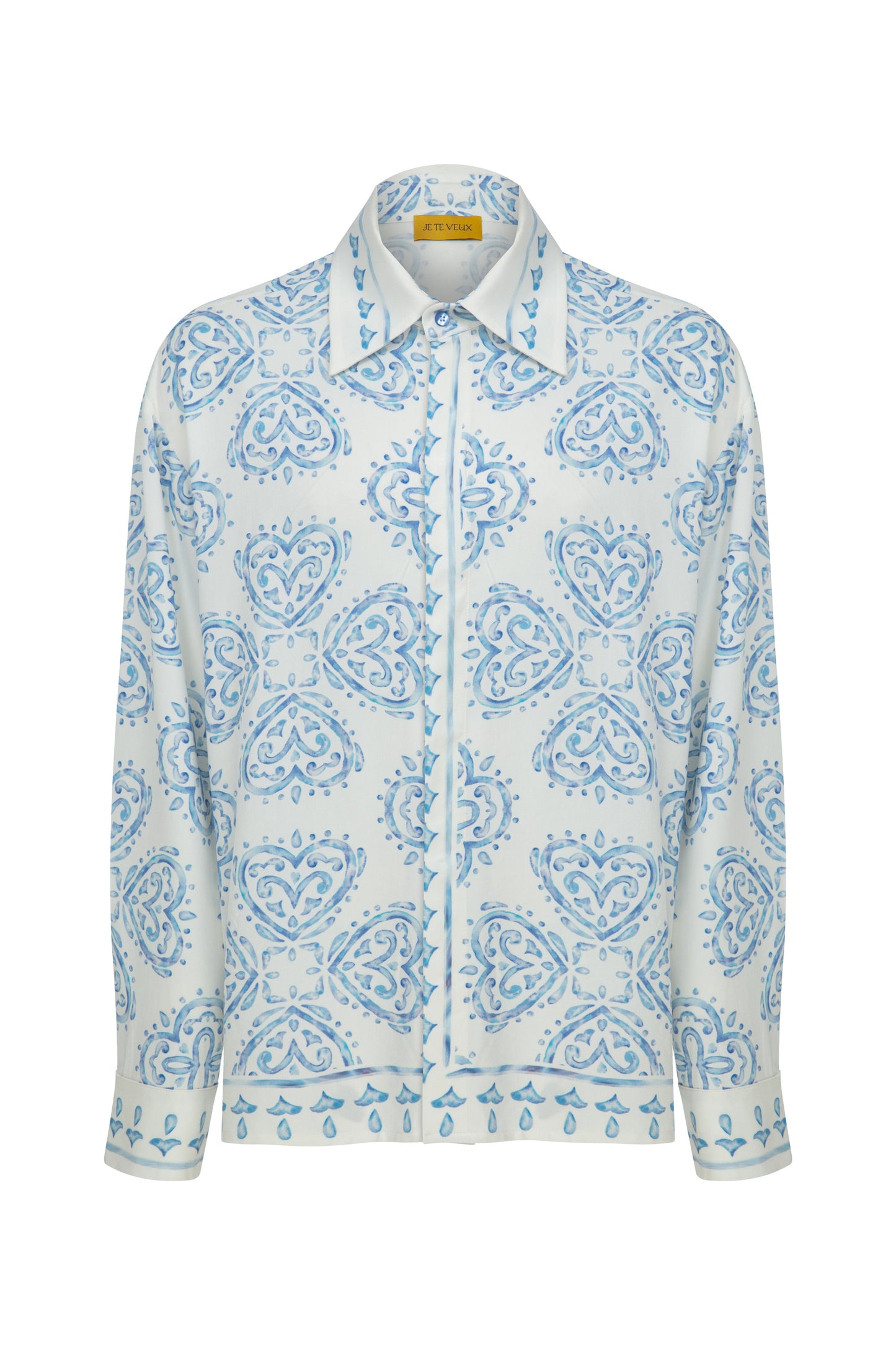 BLEU CERAMIC PRINTED SHIRT