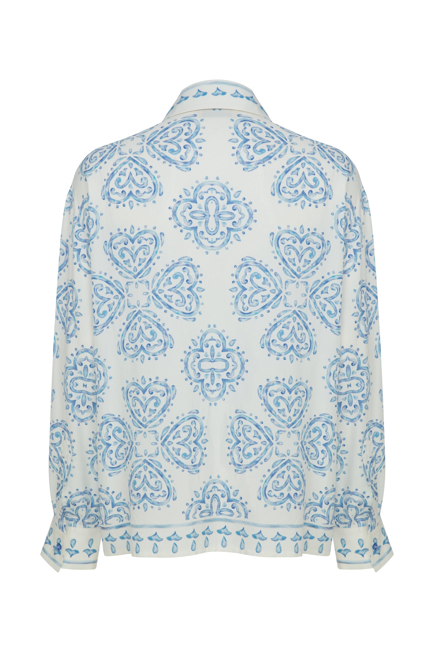BLEU CERAMIC PRINTED SHIRT